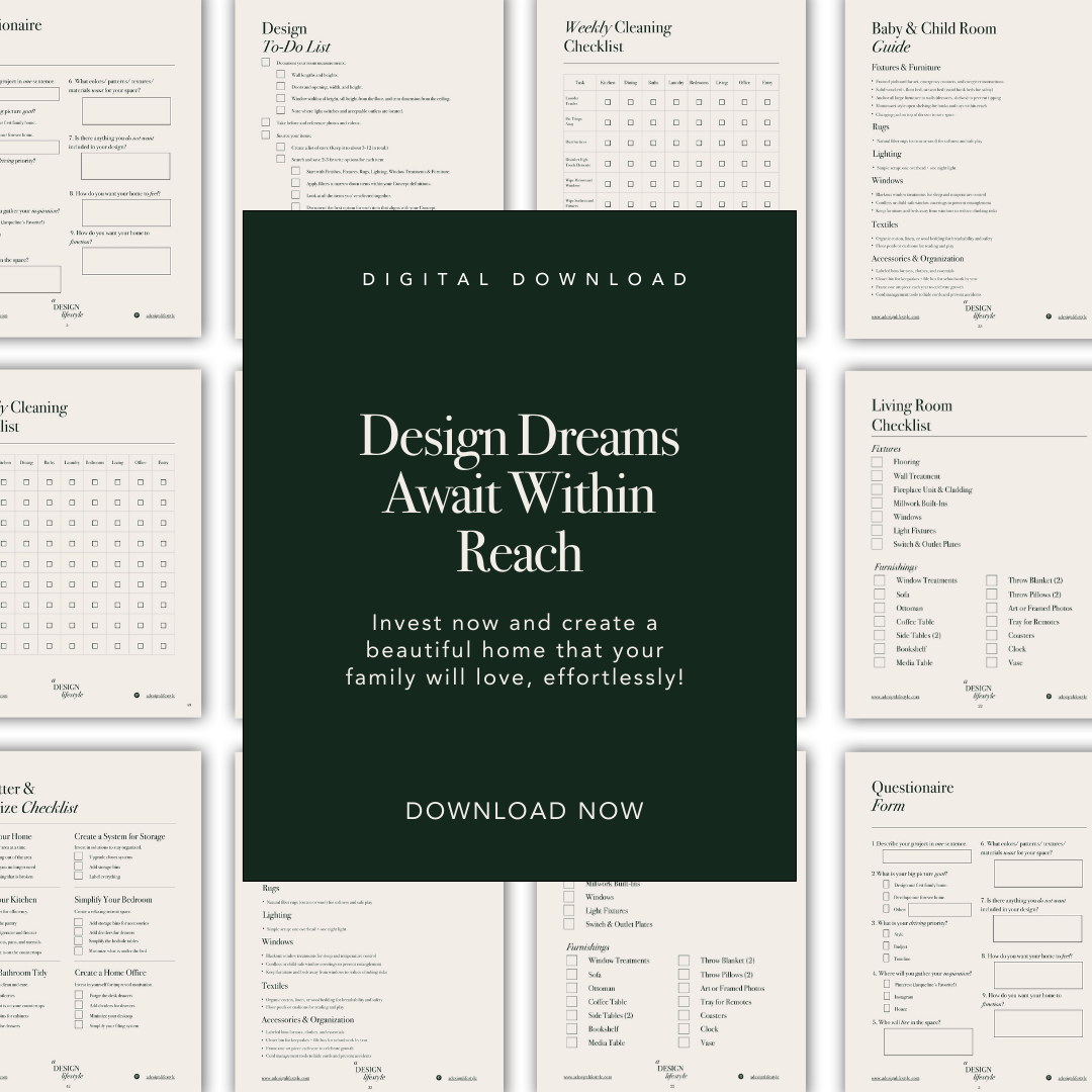 Family Home Design Made Easy Workbook