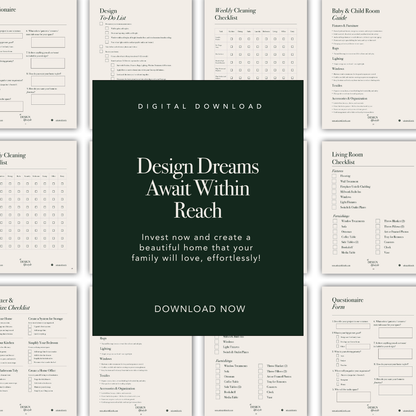 Family Home Design Made Easy Workbook